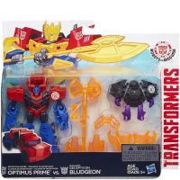 Hasbro B4714 Transformers Трансформеры "Роботы под прикрытием" Оптимус Прайм и Блюдгеон