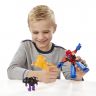 Hasbro B4714 Transformers Трансформеры "Роботы под прикрытием" Оптимус Прайм и Блюдгеон