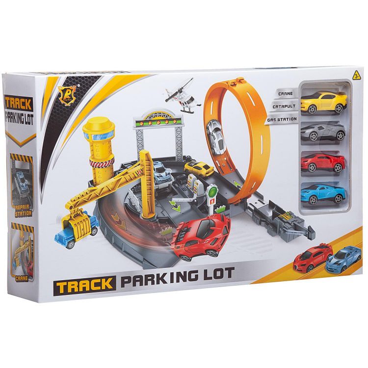 Junfa WA-17194 Игровой набор Junfa с треком, пусковым устройством и мертвой петлей