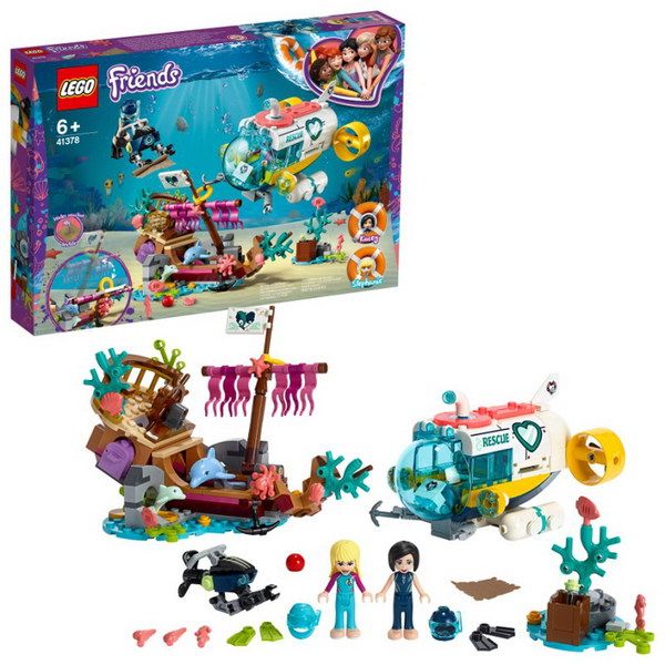 LEGO (Лего) 41378-L Конструктор LEGO Friends Спасение дельфинов