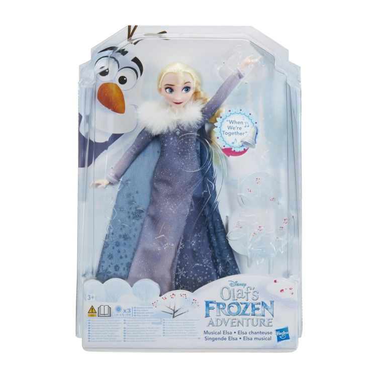 Hasbro C2539 Холодное сердце Кукла Принцесса Дисней, Поющая Эльза, 28 см