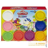 Play Doh A7923 Набор пластилина, 8 банок по 56г