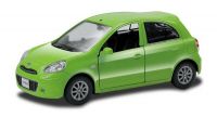 RMZ City 554011-GN Машина металлическая Nissan March, 1:32, цвет зелёный