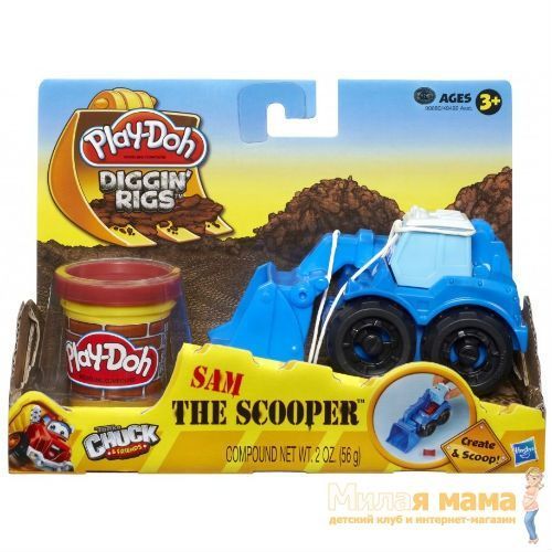 Play-Doh Игровой Набор Машинки для строительства дорог Сэм