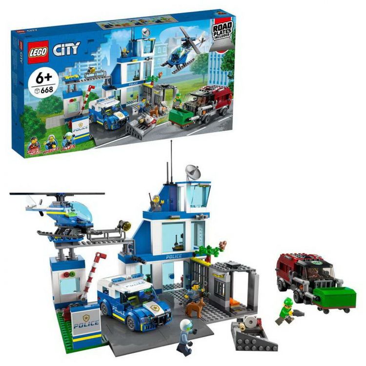LEGO (Лего) 60316-L Конструктор LEGO CITY Police Полицейский участок