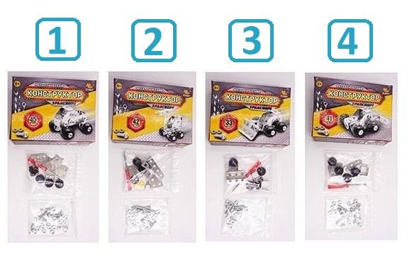 ABtoys PT-00627 Конструктор металлический