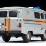 Звезда 43002з Модель сборная УАЗ "3909" Аварийно-спасательная служба, 1:43