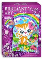 Лапландия 64597 Мозаика со стразами Magic Crystal Котёнок.