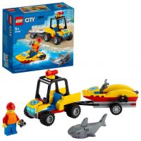 LEGO (Лего) 60286-L Конструктор LEGO CITY Great Vehicles Пляжный спасательный вездеход