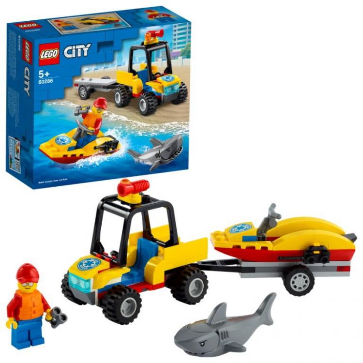 LEGO (Лего) 60286-L Конструктор LEGO CITY Great Vehicles Пляжный спасательный вездеход