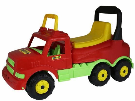 Каталка-автомобиль Буран №1 (красная) 69х28,5х32,5 см.