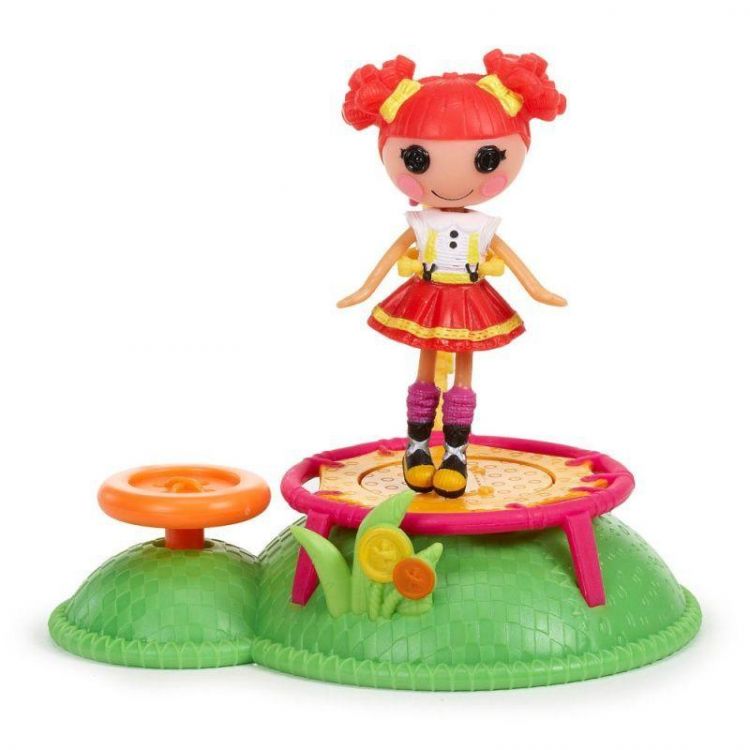  Lalaloopsy Mini 530404 Кукла Лалалупси Мини Веселый спорт, Батут