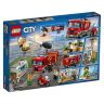 Lego City 60214 Конструктор Лего Город City Fire Пожар в бургер-кафе, 327 деталей