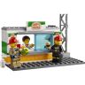 Lego City 60214 Конструктор Лего Город City Fire Пожар в бургер-кафе, 327 деталей