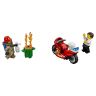 Lego City 60214 Конструктор Лего Город City Fire Пожар в бургер-кафе, 327 деталей