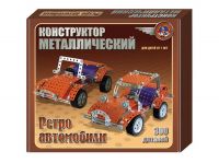 Десятое королевство 00950ДК Конструктор металлический Ретро-Авто, 300 деталей