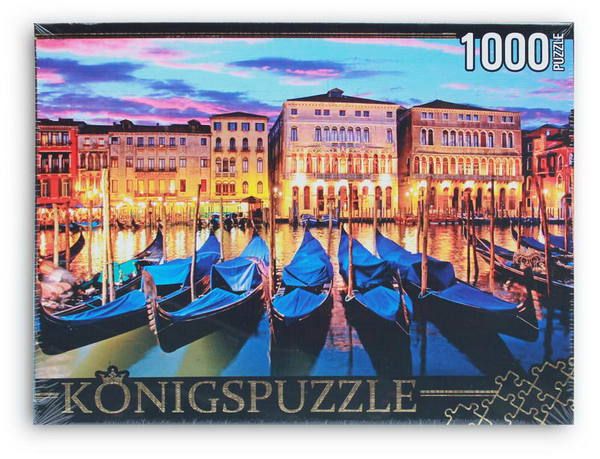 Konigspuzzle КБК1000-6497 Пазл Вечерняя набережная, 1000 элементов