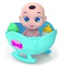 TigerHead BP002D2 Интерактивный малыш Baby Buppies в голубой колыбельке