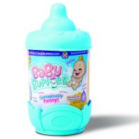 TigerHead BP002D2 Интерактивный малыш Baby Buppies в голубой колыбельке