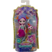 Mattel GYJ02 Энчантималс Кукла Русалка Маура с любимой зверушкой, 15 см