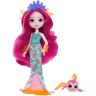 Mattel GYJ02 Энчантималс Кукла Русалка Маура с любимой зверушкой, 15 см