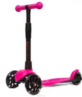 Buggy Boom 003-0159 Самокат детский трехколесный АЛЬФА с регулируемой складной ручкой (маджента 59)