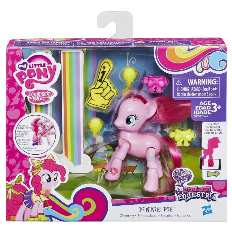 Hasbro B8020 MLP Игровой набор Серия "Explore Equestria" Пони Пинки Пай с аксессуарами