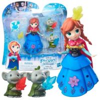 Hasbro B7466 Холодное сердце Игровой набор Маленькое королевство "Мини-кукла Анна и тролли"