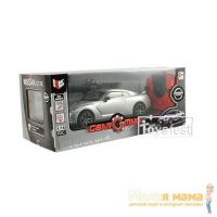 KidzTech 85071 Радиоуправляемый автомобиль Nissan GTR, 1:16, серебристый