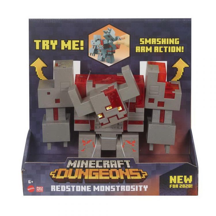 Mattel GVV13 Фигурка Mattel Minecraft Большой Монстр из Подземелья