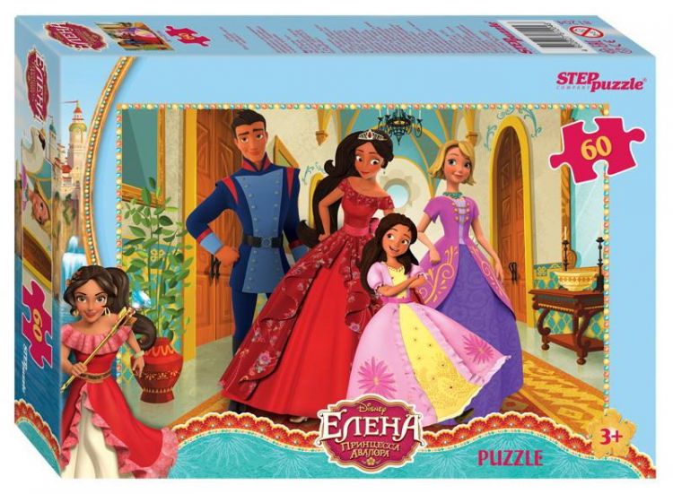 СТЕП ПАЗЛ 81204 Пазл STEP puzzle Елена — принцесса Авалора Disney 60 элементов СТЕП ПАЗЛ 81204 Пазл STEP puzzle Елена — принцесса Авалора Disney 60 элементов
