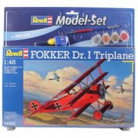 Revell 64682 Самолет Триплан Истребитель Fokker Dr. I