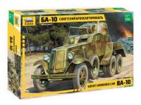 Звезда 3617 Сборная модель Советский бронеавтомобиль"БА-10", 1:35
