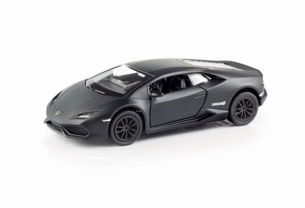 RMZ City 554996 Машина металлическая Lamborghini Huracan LP610-4, 1:32, инерционная, цвет матовый черный