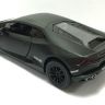 RMZ City 554996 Машина металлическая Lamborghini Huracan LP610-4, 1:32, инерционная, цвет матовый черный