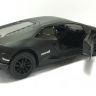 RMZ City 554996 Машина металлическая Lamborghini Huracan LP610-4, 1:32, инерционная, цвет матовый черный