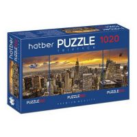 Hatber Т1020ПЗ2-19087 Пазл Триптих "Premium" City style, 260+500+260 элементов
