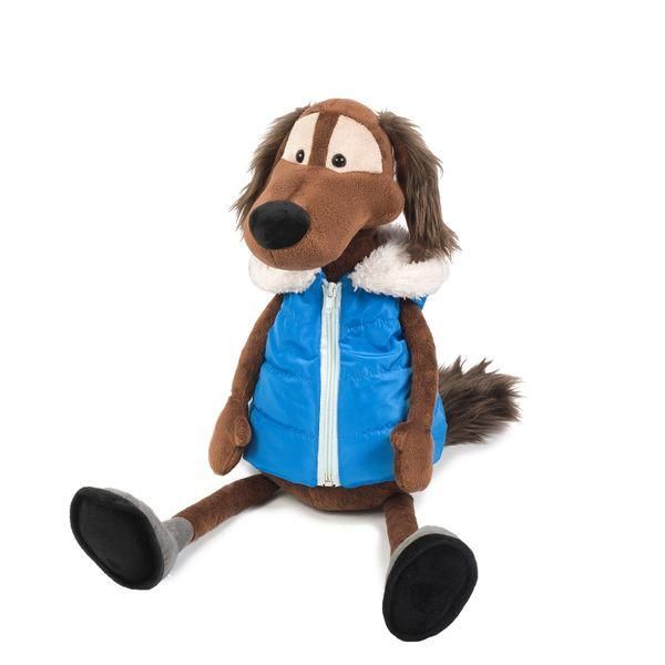 Maxitoys MT-111610-23 Мягкая игрушка Пес Шерлок в жилетке, 23 см