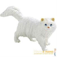 Фигурка Персидская кошка белая, 8 см