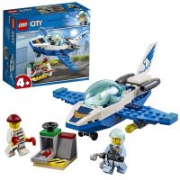 Lego City 60206 Конструктор Лего Город City Police Воздушная полиция: патрульный самолёт, 54 детали