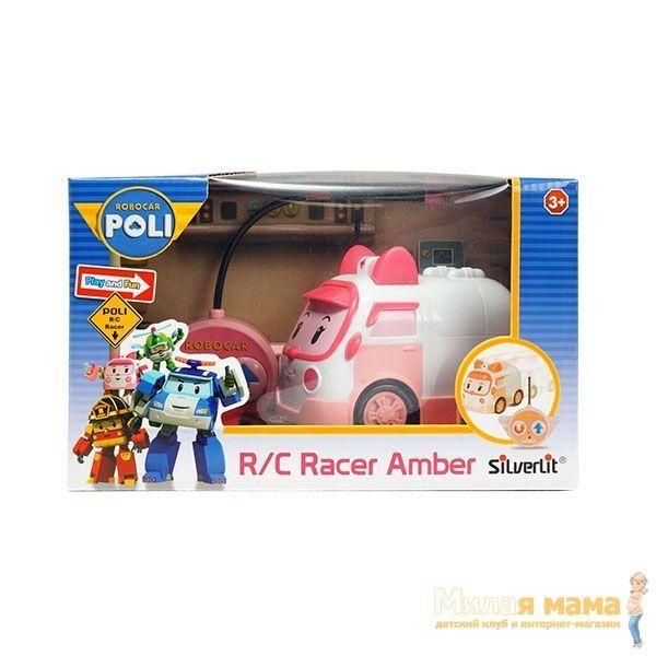 Robocar POLI 83188 Эмбер на р/у, 15 см