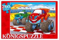 Konigspuzzle ПК260-6540 Пазл Супергонки, 260 элементов