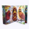 Malamalama 34024-9 Книжка-панорамка Энциклопедия POP UP для малышей "Ням-ням. Кто что ест"