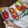 Malamalama 34024-9 Книжка-панорамка Энциклопедия POP UP для малышей "Ням-ням. Кто что ест"