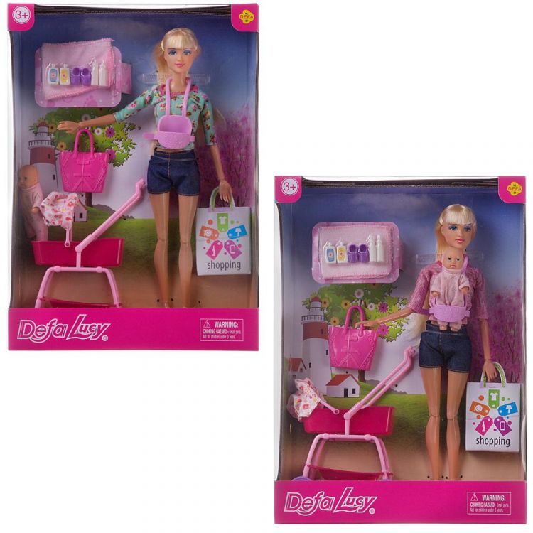 DEFA 8380d Игровой набор Кукла Defa Lucy Молодая мама, 2 вида