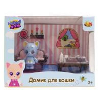 ABtoys (АБтойс) PT-01306 Модный дом. Домик для кошки малый. Гостиная