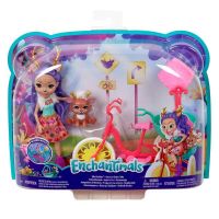 Mattel GJX30 Игровой набор Mattel Enchantimals с питомцем и транспортным средством Велосипедисты