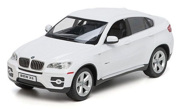 RASTAR 31400W Машина р/у 1:14 BMW X6, 45,5х21,5х19,5см, цвет белый 27MHZ RASTAR 31400W Машина р/у 1:14 BMW X6, 45,5х21,5х19,5см, цвет белый 27MHZ