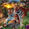 Step Puzzle 83048 Пазл Сколько тигров?, 1500 деталей