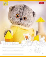 Hatber 18Т5В2 Тетрадь Hatber Кот Басик ЛИНИЯ на скобе 18 листов